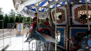 buttonwood park carousel ride new bedford mass [upl. by Three]