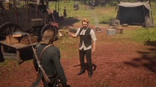 A gift from Reverend Swanson  Red Dead Redemption 2 [upl. by Kcirdet35]