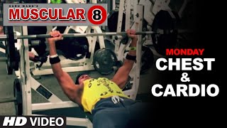 Monday Chest Workout amp Cardio Workout  MUSCULAR 8 by Guru Mann [upl. by Teteak]