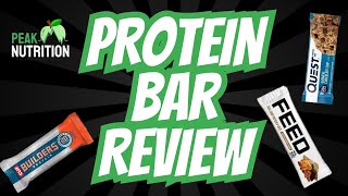 Protein Bar Review 1 [upl. by Ailelc]