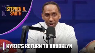 Stephen A wishes Kyrie Irving showed more humility in Brooklyn return  The Stephen A Smith Show [upl. by Antsirhc]