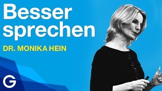 Stark amp sicher sprechen Die perfekte Stimme in 5 Schritten  Monika Hein [upl. by Eidson]