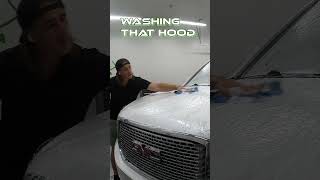 Washing the side prey4snowautodetailing prey4snow shorts asmr [upl. by Nryhtak]