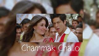 Chammak Challo  Ra One  Akon  Hamsika Lyer  Sped Up  Sonic Music [upl. by Orodisi767]