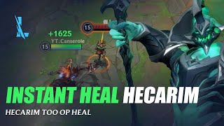 Hecarim Instant Heal  Wild Rift [upl. by Dempsey532]