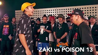 ZAKI vs POISON 13  SUNUGAN SA KUMU 20 [upl. by Enywtna]