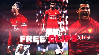 CRISTIANO RONALDO FREE CLIPS  4K UPSCALED  NO WATERMARK [upl. by Arimay634]