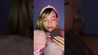 ASMR  chocolate eating sounds fakefood asmreatingsounds [upl. by Reynolds986]