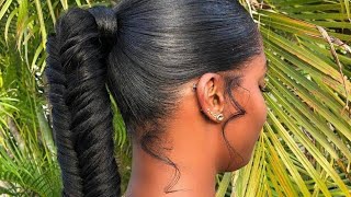 CLASSY amp CHIC ● BUTTERFLY  FISHTAIL PONYTAILS [upl. by Natsrik307]