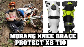 Affordable knee brace protect t10 review and test mobius X8 clone [upl. by Amersham392]