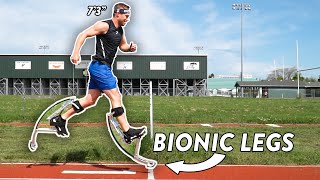 Bionic Man Attempts 1 Mile World Record [upl. by Hodgkinson773]