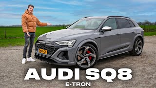 Audi SQ8 etron  De MOOISTE elektrische SUV [upl. by Egiap]