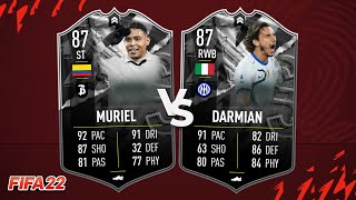 MURIEL e DARMIAN 87 SHOWDOWN DISPONÍVEIS EM DME VALE A PENA FAZER  FIFA 22 ULTIMATE TEAM [upl. by Lenna10]