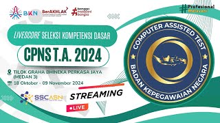 Livescore Seleksi Kompetensi Dasar CPNS 28 Oktober 2024 Sesi 2  Tilok Grha Bhineka Perkasa Jasa [upl. by Adrea]