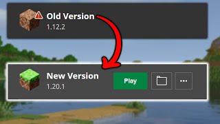 How To Change Your Minecraft Version Java Edition [upl. by Friedrich]