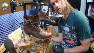 ASMR  REDWING Boots  Worlds Finest ASMR Shoe Shine [upl. by Berkow491]