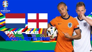 LIVE 🇳🇱🏴󠁧󠁢󠁥󠁮󠁧󠁿 PAYSBAS  ANGLETERRE  QUI REJOINDRA LESPAGNE EN FINALE   12 FINALE  EURO 2024 [upl. by Moshe]