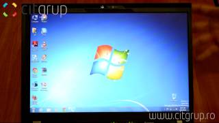 Laptop Lenovo ThinkPad T500 refurbished garantie 4 ani  CIT Grup [upl. by Surbeck]