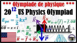 NPhO16 Olympiade de physique US Physics Olympiad 2012 [upl. by Naerda]