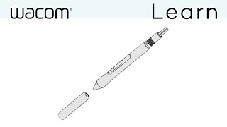 Replacing nibs in your Wacom Intuos Pen [upl. by Ahsitak]