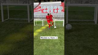 Musiala and Kane take on the Two Goal Challenge 🥅⚽️🥅 [upl. by Antony543]