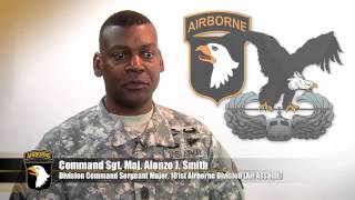 Depression Awareness  101st Airborne Division Command Sgt Maj Alonzo Smith [upl. by Riorsson192]