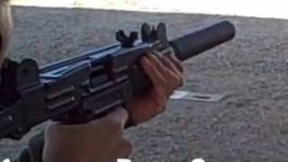 Shooting a Suppressed UZI 9mm [upl. by Amein]