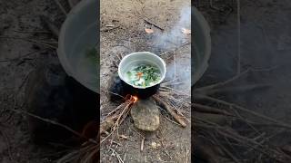 Outdoor Cooking Jamaica  Jamaican Ackee Coconut Rundown jamaica offgrid outdoorcooking shorts [upl. by Assyram750]