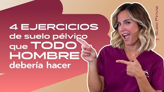 🚀💪🏼💥4 EJERCICIOS de suelo pélvico que todo HOMBRE debería hacer 🚀💪🏼💥 [upl. by Troxell]