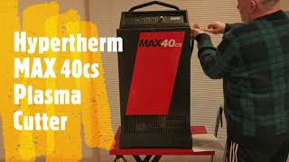 Hypertherm MAX40cs Plasma cutter troubleshooting [upl. by Gunzburg]