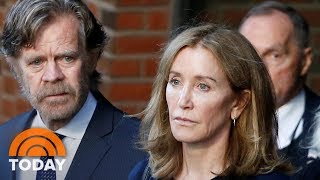 College Admissions Scandal Felicity Huffman Sentenced To 14 Days In Jail  TODAY [upl. by Oratnek]