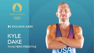 Kyle Dake Wins Bronze Medal  2024 Olympic Games  Mixed Zone Audio [upl. by Amir]