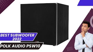 Polk Audio PSW10 review 2024  best subwoofer 2024 [upl. by Sammy]