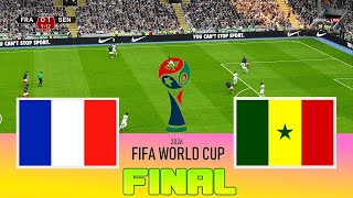 FRANCE vs SENEGAL  Final FIFA World Cup  Full Match All Goals  Football Match [upl. by Oidivo]