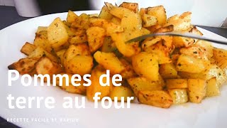 Pommes de Terre au four Ultra Fondantes à l’intérieure et Croustillantes par dessus 😋👌 [upl. by Gewirtz]