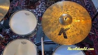 Zildjian K Custom DARK COMPLEX 21” Ride 2612 g [upl. by Anaibib]