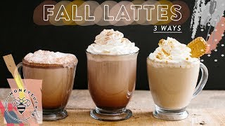 3 EASY FALL LATTES  HONEYSUCKLE [upl. by Gnoud]