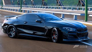 Unleashing the Beast 900HP BMW M8 V10 in Forza Horizon 5 [upl. by Notnilk949]