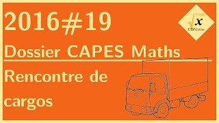 Rencontre de cargos  Dossier CAPES Maths 201619 [upl. by Atul839]