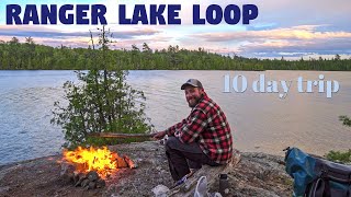 Ranger Lake Loop  A Tough Canoe Trip  10 Days in the Wilderness Part 1 [upl. by Dulciana]