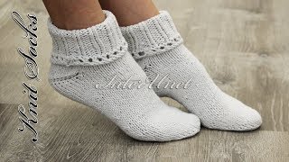 Knitting for beginners – learn how to knit socks [upl. by Kronfeld]