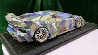 TimothyampPierre TP 118 LBWK Aventador 700GT EVO Water Lilies LB1875WL [upl. by Onifled]