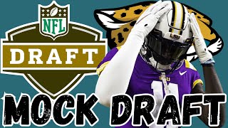 Jacksonville Jaguars 2024 NFL Mock Draft [upl. by Dnesnwot]