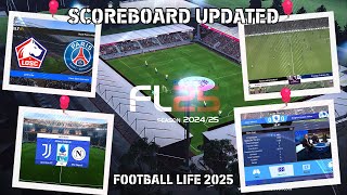 SP Football Life 2025 Scoreboard AIO Terbaru  Cara mudah pasang Scoreboard di Football Life 2025 [upl. by Natalina246]