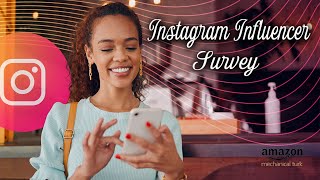 Instagram Influencer Survey in Mturk Account [upl. by Marcelle]