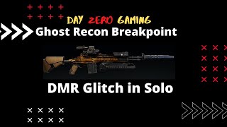 DMR Glitch In Solo Lobby Easy Method Ghost Recon Breakpoint [upl. by Denny]