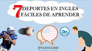 DEPORTES EN INGLES  Ingles facil y sencillo [upl. by Darahs]