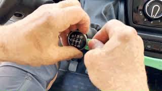 Einbau ICT Led Schaltknauf Ducato ab2022 How to gear shift knob removal install change instruction [upl. by Patrizia940]