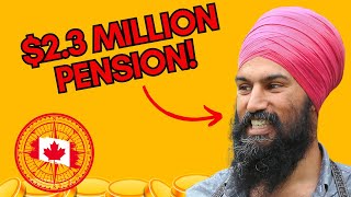 Jagmeet Singhs Pension is CRAZY [upl. by Aielam]