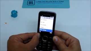 How To Unlock Alcatel One Touch 2007 2007 2007D and 2007X by Unlock Code [upl. by Aciretahs]